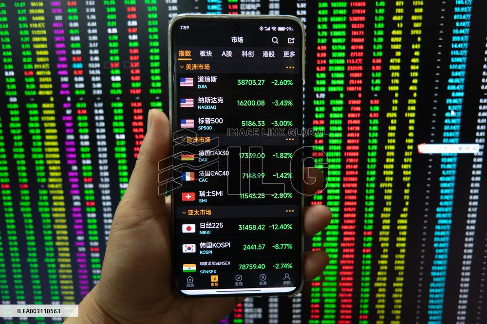 Global Stock Market Falls