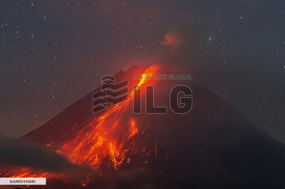 INDONESIA-YOGYAKARTA-MOUNT MERAPI-ERUPTION