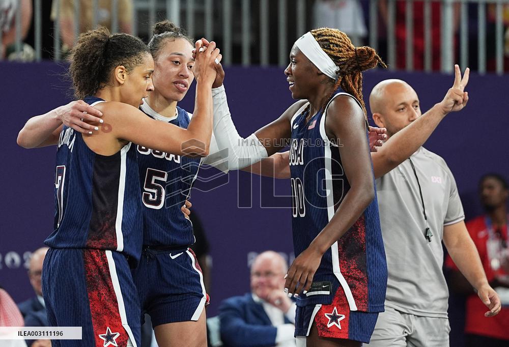 Paris 2024 - Germany Take Gold In Women’s Basketball 3x3