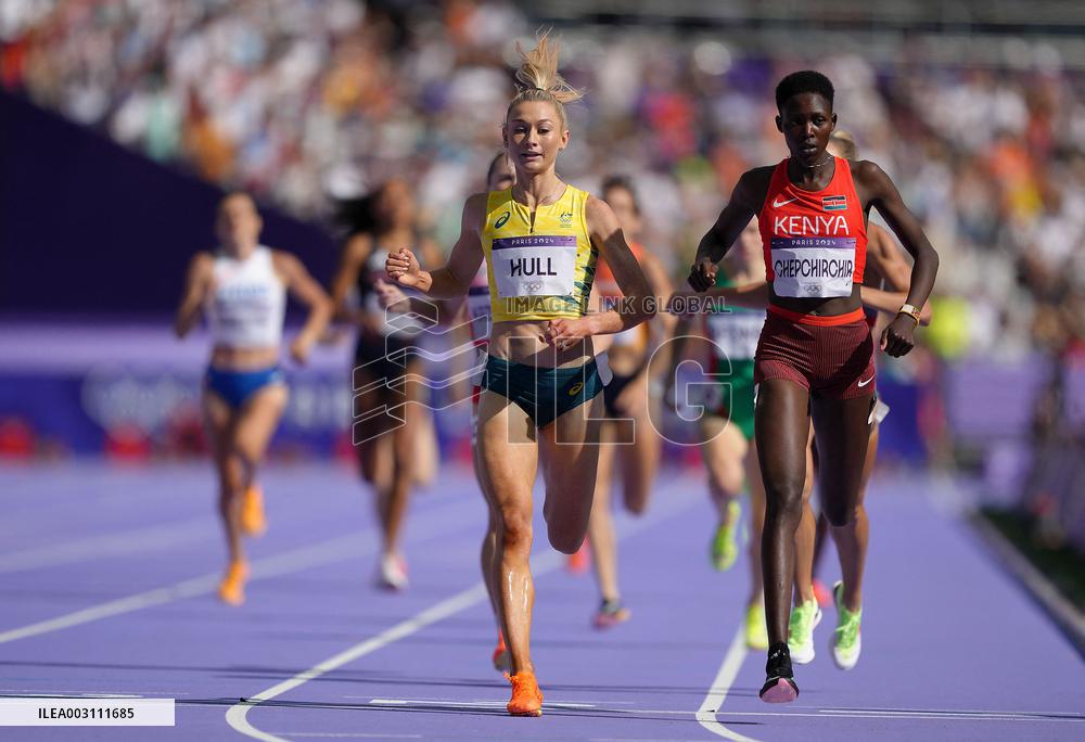 (PARIS2024) FRANCE-PARIS-OLY-ATHLETICS-1500M-WOMEN