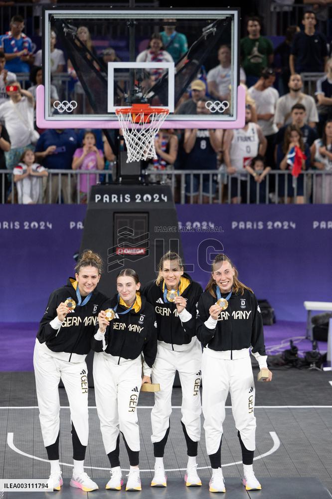 Paris 2024 - Germany Wins Gold In Women's Basketball 3x3