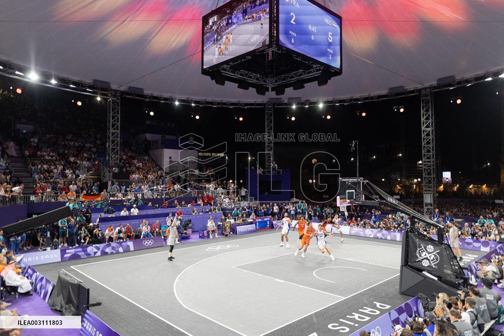 Paris 2024 - Netherlands Take Gold In Men’s Basketball 3x3