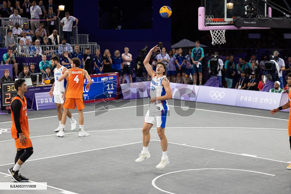 Paris 2024 - Netherlands Take Gold In Men’s Basketball 3x3