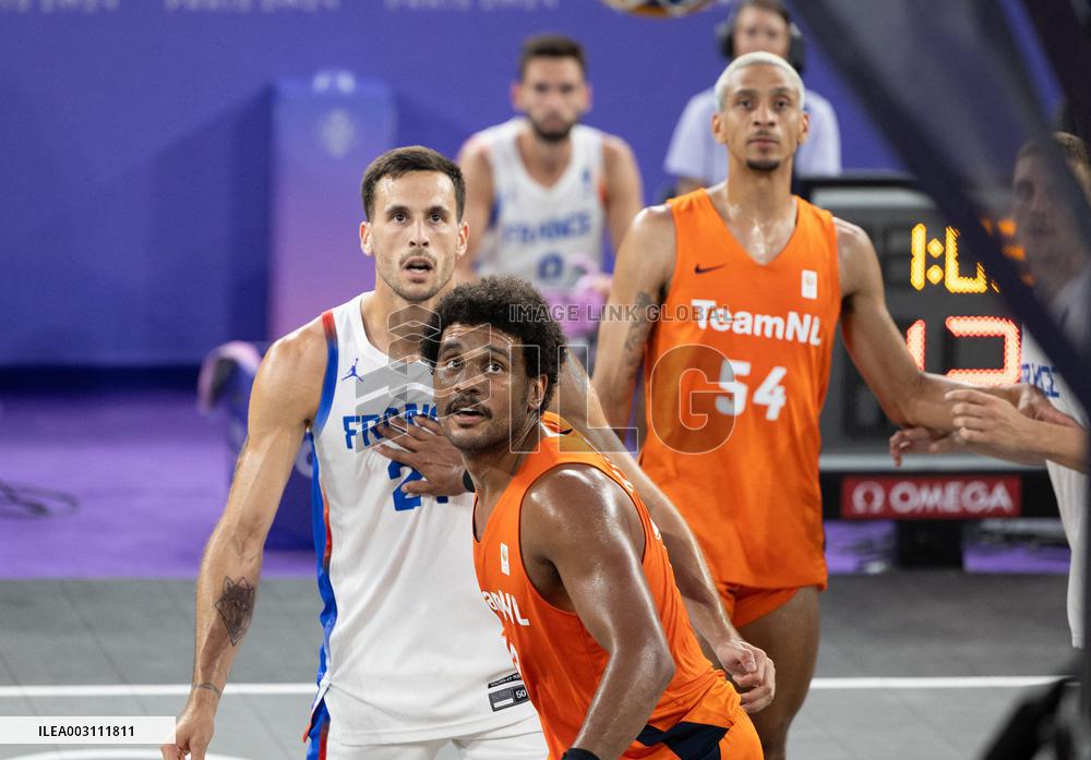Paris 2024 - Netherlands Take Gold In Men’s Basketball 3x3