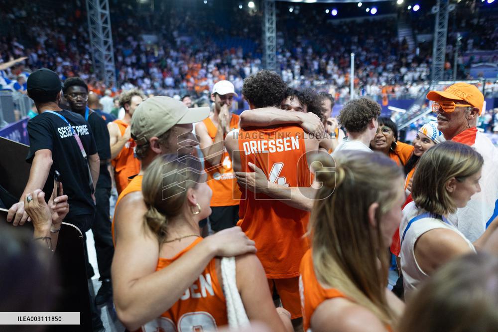 Paris 2024 - Netherlands Take Gold In Men’s Basketball 3x3