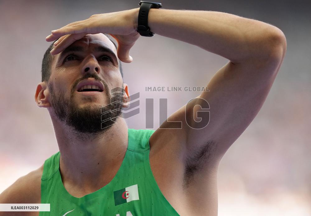 (PARIS2024) FRANCE-PARIS-OLY-ATHLETICS-110M HURDLES-MEN