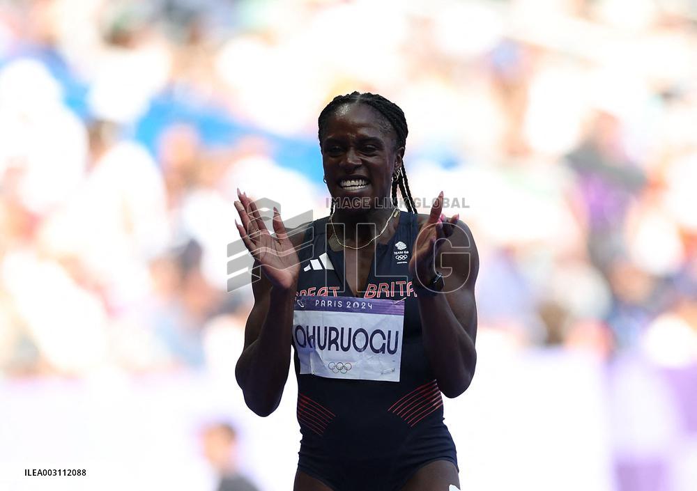 (PARIS2024) FRANCE-PARIS-OLY-ATHLETICS-400M-WOMEN