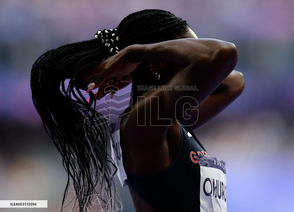 (PARIS2024) FRANCE-PARIS-OLY-ATHLETICS-400M-WOMEN