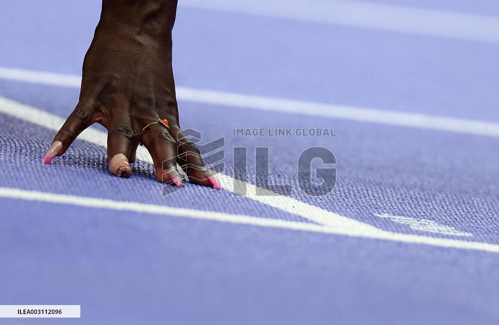 (PARIS2024) FRANCE-PARIS-OLY-ATHLETICS-400M-WOMEN