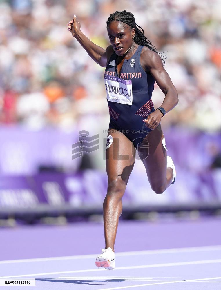 (PARIS2024) FRANCE-PARIS-OLY-ATHLETICS-400M-WOMEN