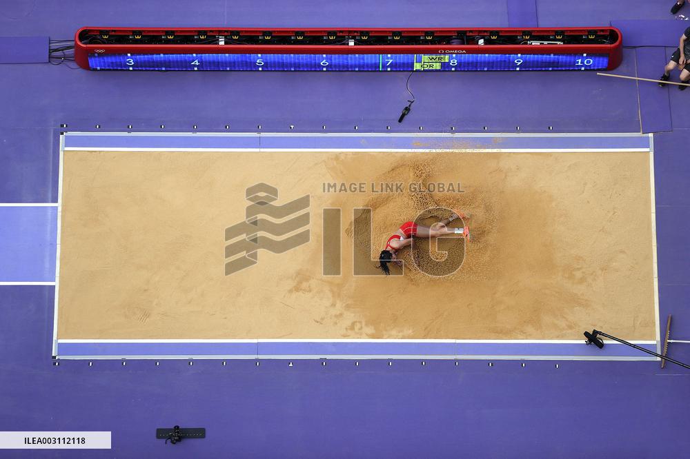 (PARIS2024) FRANCE-PARIS-OLY-ATHLETICS-LONG JUMP-WOMEN