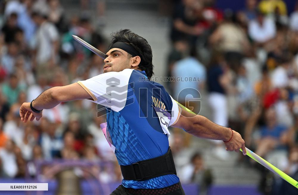 (PARIS2024) FRANCE-PARIS-OLY-ATHLETICS-JAVELIN THROW-MEN