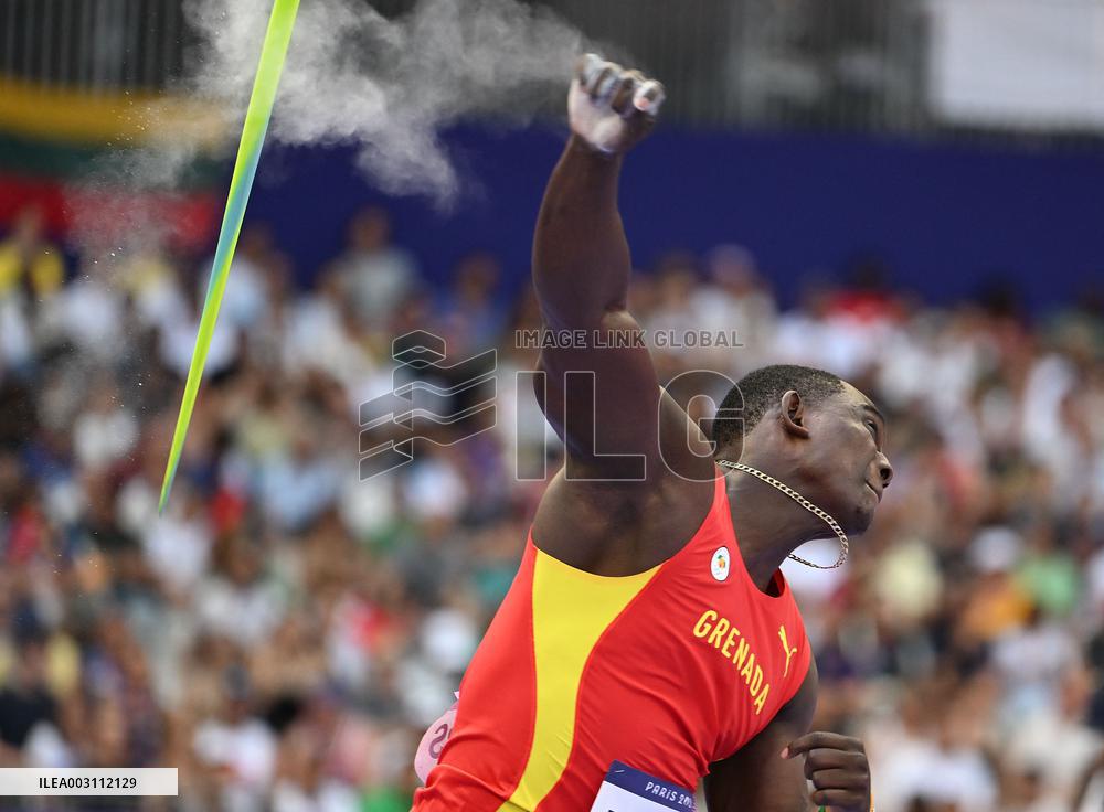(PARIS2024) FRANCE-PARIS-OLY-ATHLETICS-JAVELIN THROW-MEN