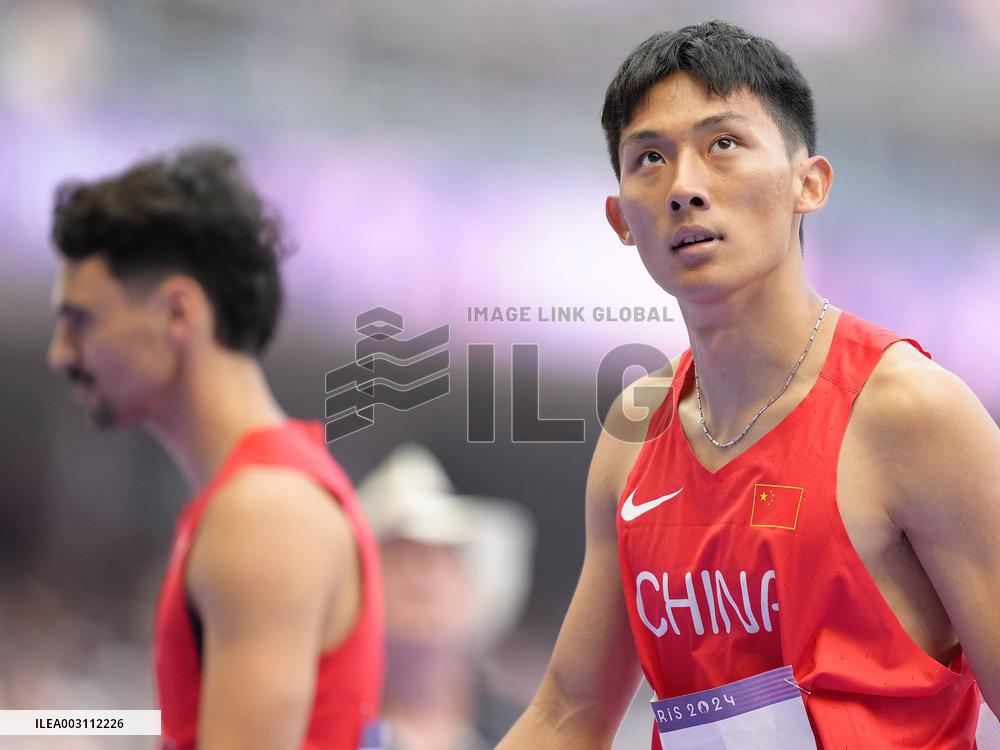 (PARIS2024) FRANCE-PARIS-OLY-ATHLETICS-400M HURDLES-MEN