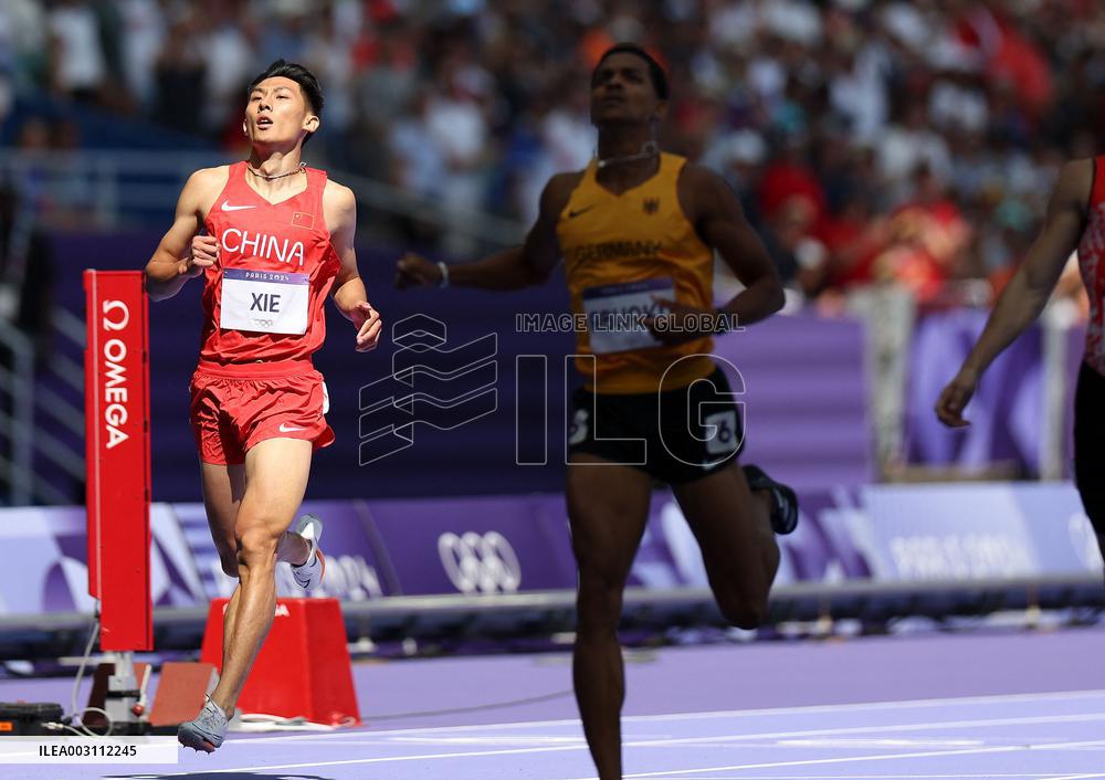 (PARIS2024) FRANCE-PARIS-OLY-ATHLETICS-400M HURDLES-MEN