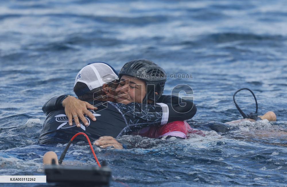 (PARIS2024)FRENCH POLYNESIA-TAHITI-OLY-SURFING