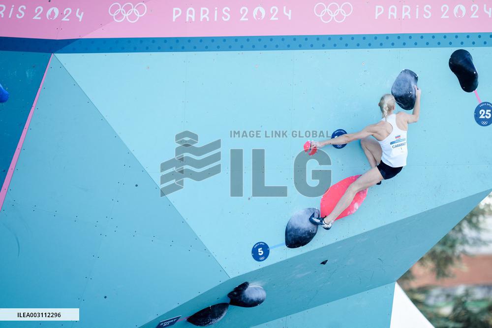 Paris 2024 - Climbing - Women’s Boulder And Lead