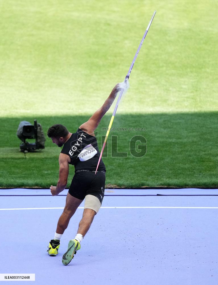(PARIS2024) FRANCE-PARIS-OLY-ATHLETICS-JAVELIN THROW-MEN