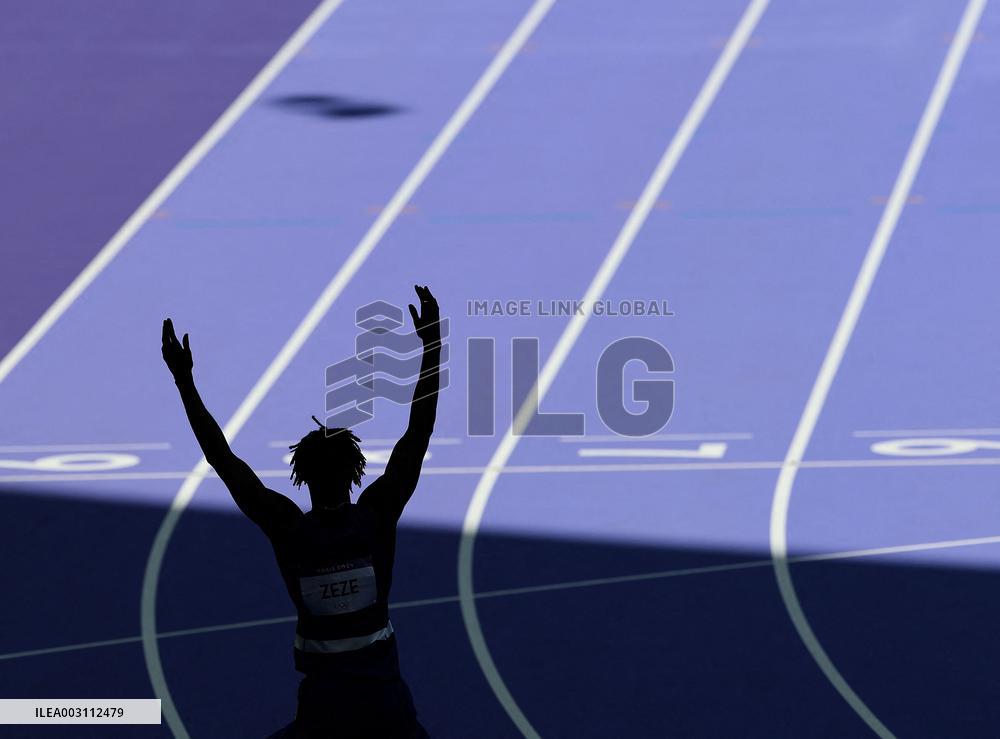 (PARIS2024) FRANCE-PARIS-OLY-ATHLETICS-200M-MEN