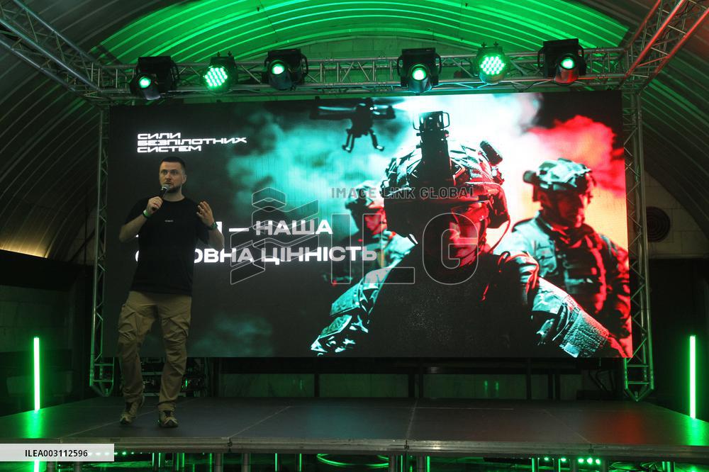 Ukrainian Unmanned Systems Forces recruitment meeting in DniproUkrainian Unmanned Systems Forces recruitment meeting in DniproUk