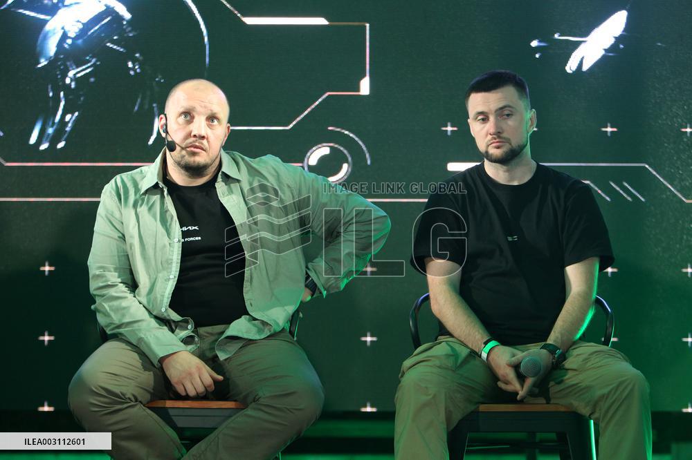 Ukrainian Unmanned Systems Forces recruitment meeting in DniproUkrainian Unmanned Systems Forces recruitment meeting in DniproUk