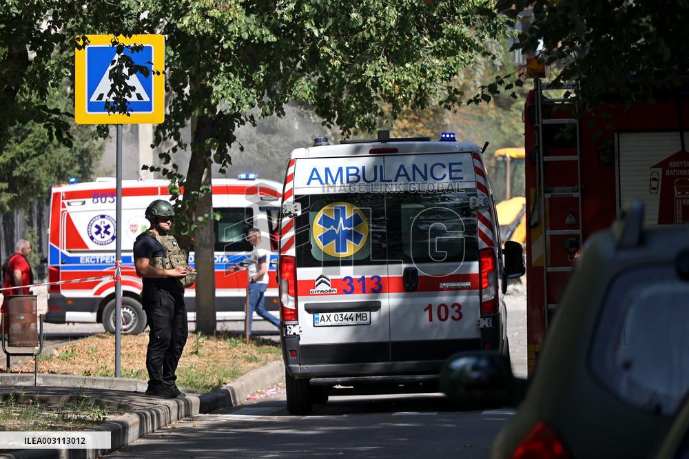 Russian forces strike central Kharkiv