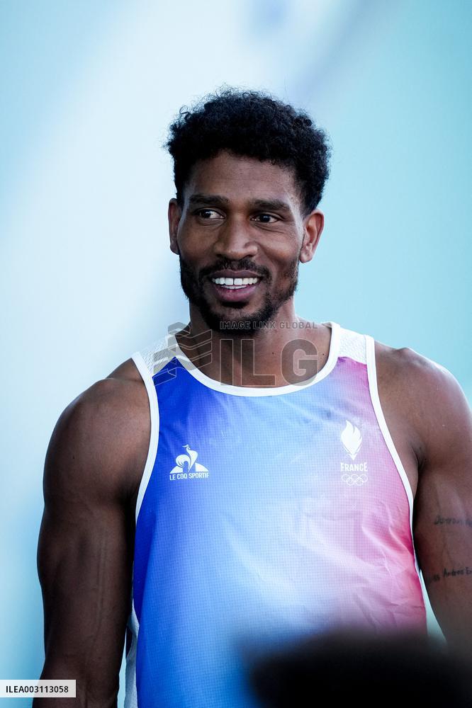 Paris 2024 - Climbing - Bassa Mawen At Men’s Speed Qualification