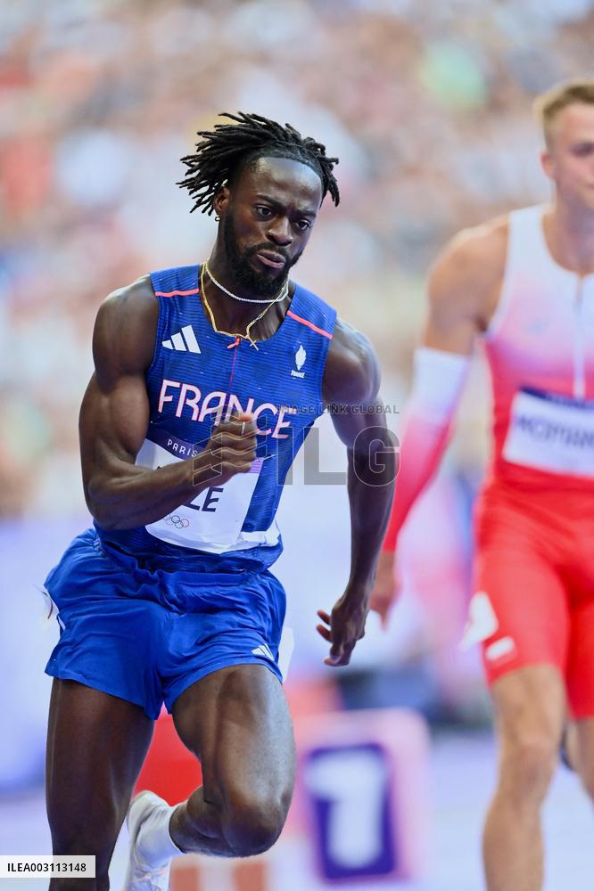 Paris 2024 - Athletics - Ryan Zeze At Men's 200m