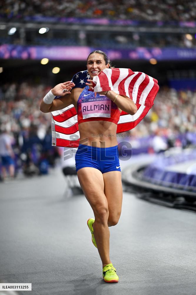 Paris 2024 - Athletics - Valarie Allman Wing Gold In Women's Discus Throw