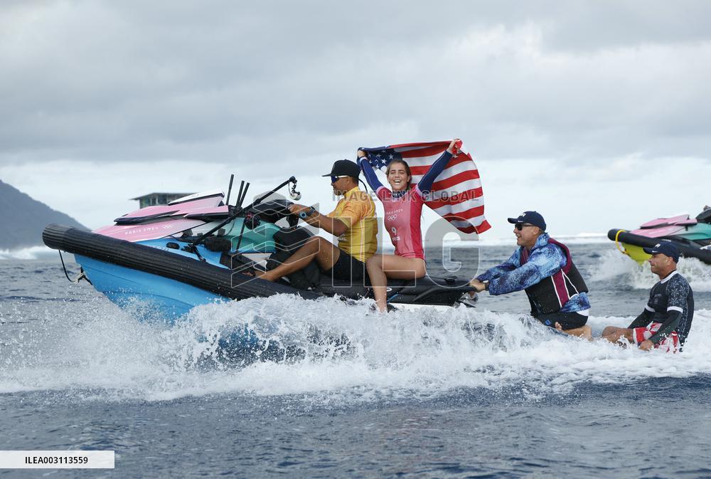 (PARIS2024)FRENCH POLYNESIA-TAHITI-OLY-SURFING