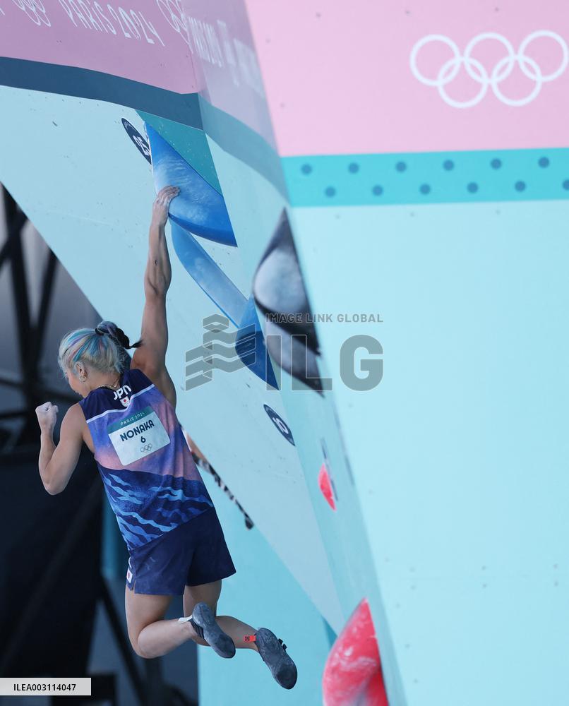 (PARIS2024)FRANCE-LE BOURGET-OLY-SPORT CLIMBING