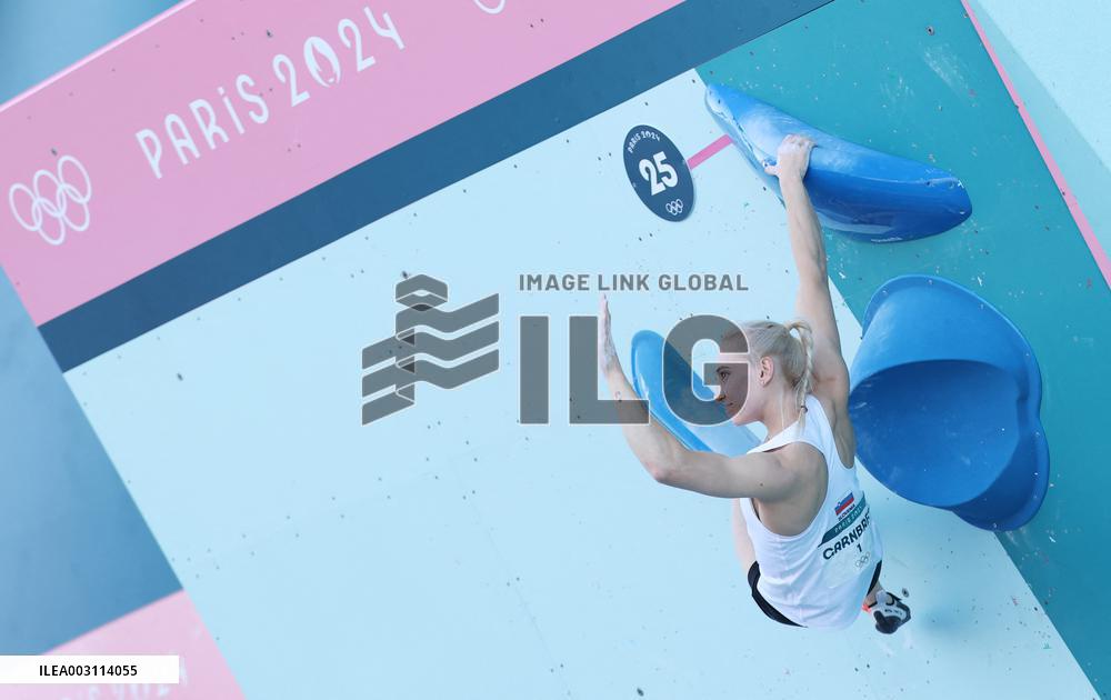 (PARIS2024)FRANCE-LE BOURGET-OLY-SPORT CLIMBING