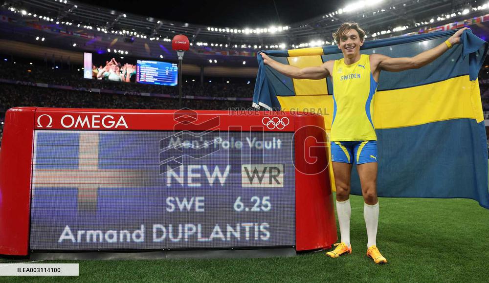 Paris 2024 - Pole Vault - Armand Duplantis Sets New World Record