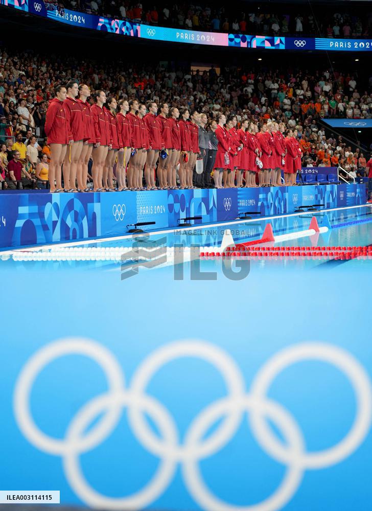(PARIS2024) FRANCE-SAINT-DENIS-OLY-WATER POLO