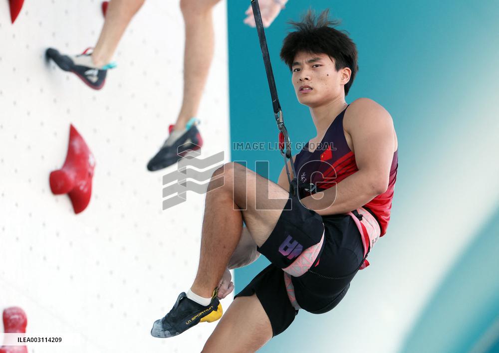 (PARIS2024)FRANCE-LE BOURGET-OLY-SPORT CLIMBING