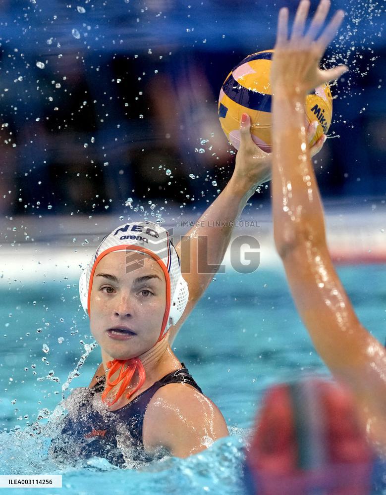(PARIS2024) FRANCE-SAINT-DENIS-OLY-WATER POLO