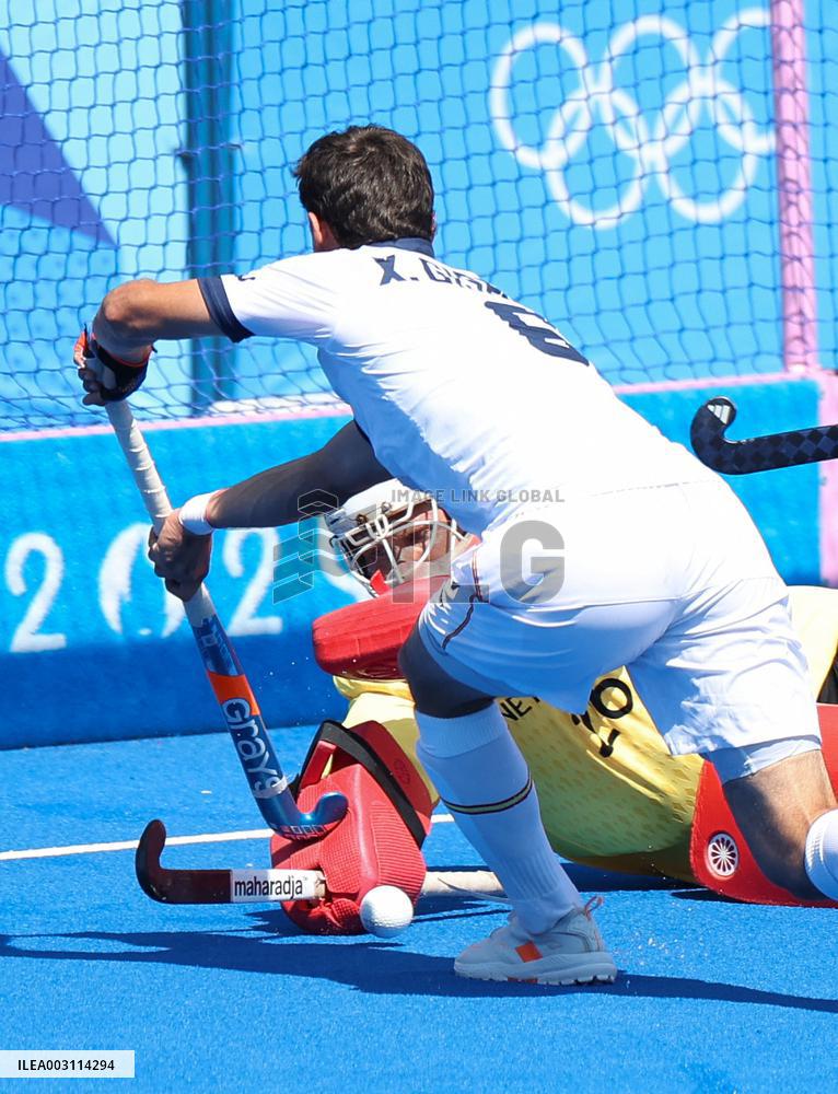 (PARIS2024) FRANCE-COLOMBES-OLY-HOCKEY