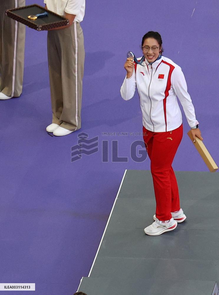 (PARIS2024) FRANCE-PARIS-OLY-ATHLETICS-DISCUS THROW-WOMEN