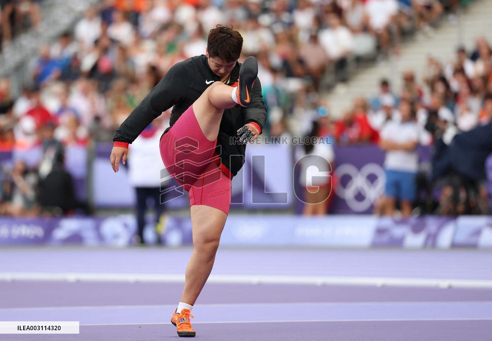 (PARIS2024) FRANCE-PARIS-OLY-ATHLETICS-HAMMER THROW-WOMEN