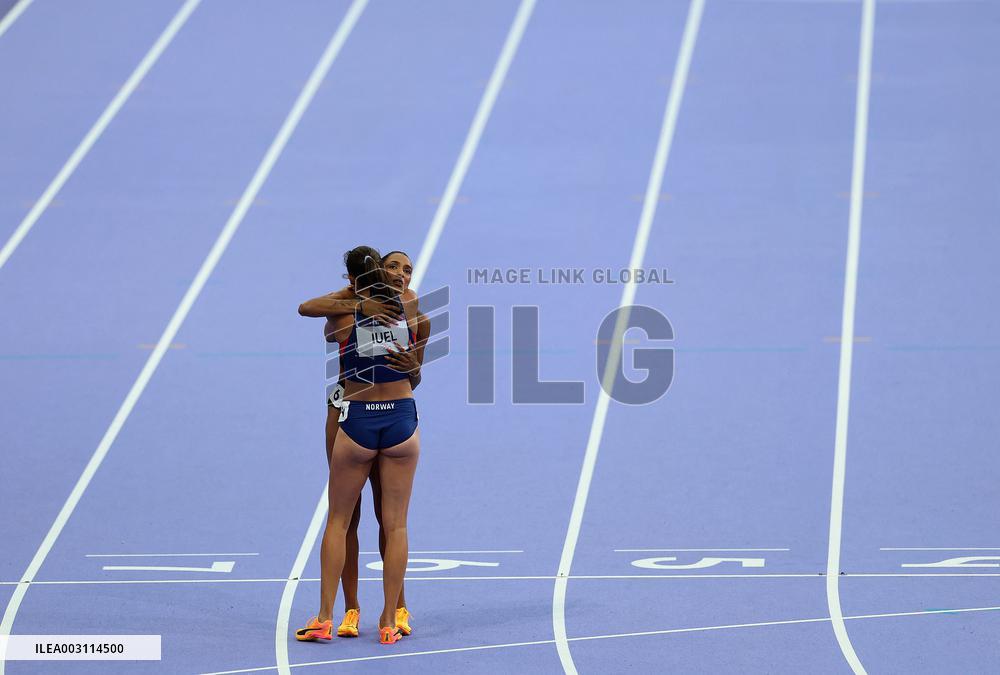 (PARIS2024) FRANCE-PARIS-OLY-ATHLETICS-400M HURDLES-WOMEN