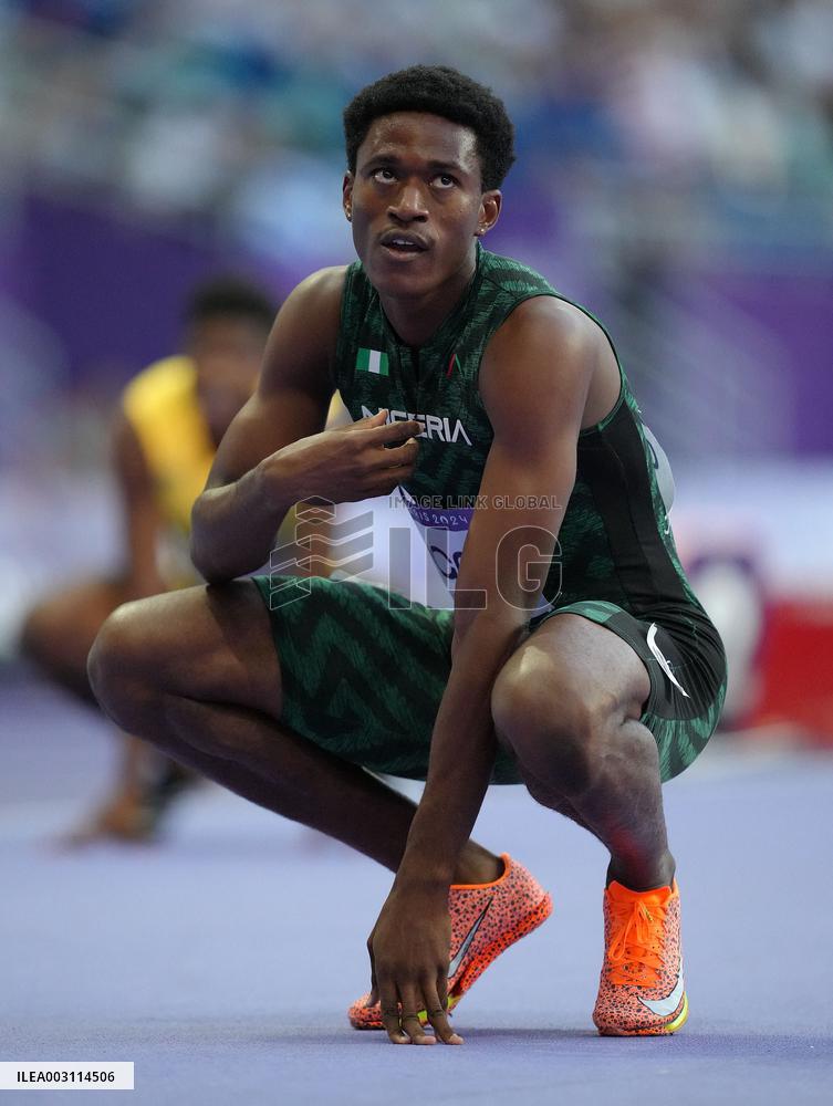 (PARIS2024) FRANCE-PARIS-OLY-ATHLETICS-400M-MEN