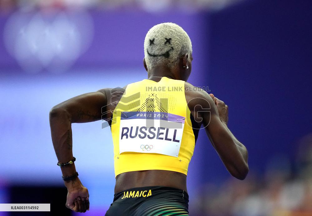 (PARIS2024) FRANCE-PARIS-OLY-ATHLETICS-400M HURDLES-WOMEN