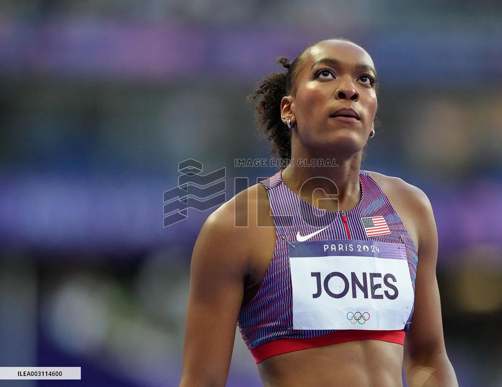 (PARIS2024) FRANCE-PARIS-OLY-ATHLETICS-400M HURDLES-WOMEN