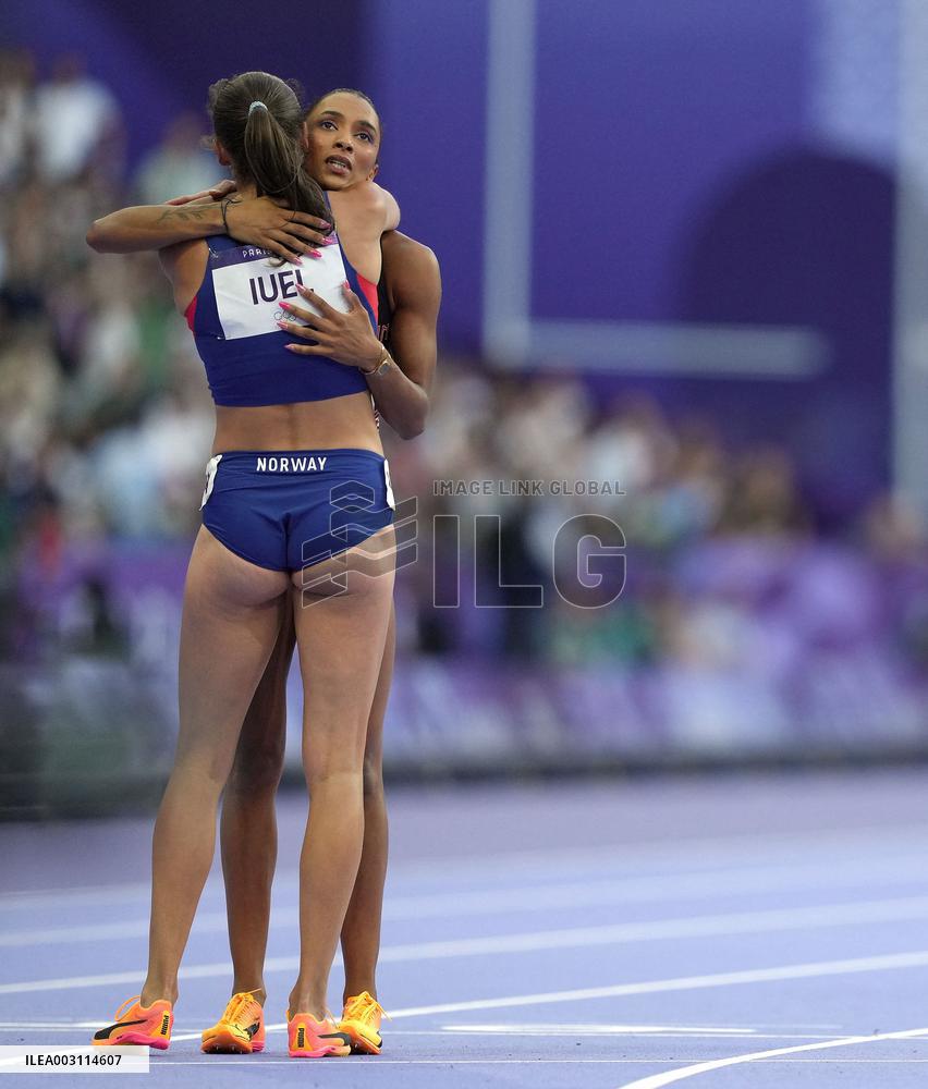 (PARIS2024) FRANCE-PARIS-OLY-ATHLETICS-400M HURDLES-WOMEN
