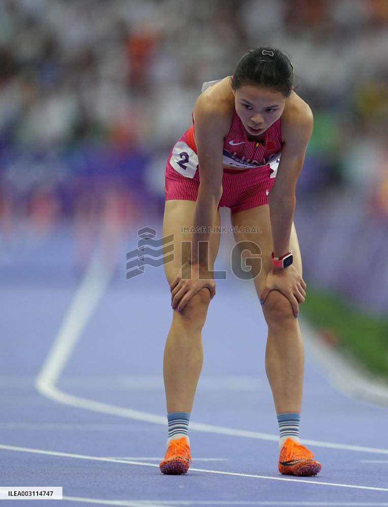 (PARIS2024) FRANCE-PARIS-OLY-ATHLETICS-400M HURDLES-WOMEN