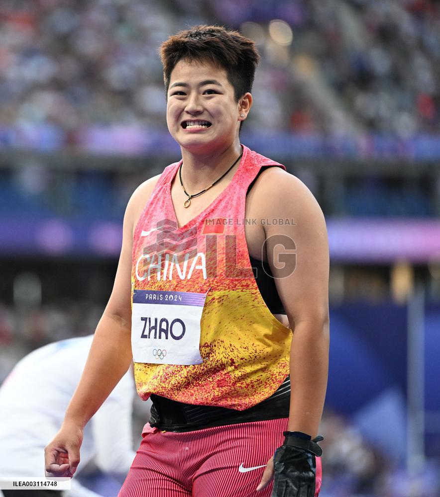 (PARIS2024) FRANCE-PARIS-OLY-ATHLETICS-HAMMER THROW-WOMEN