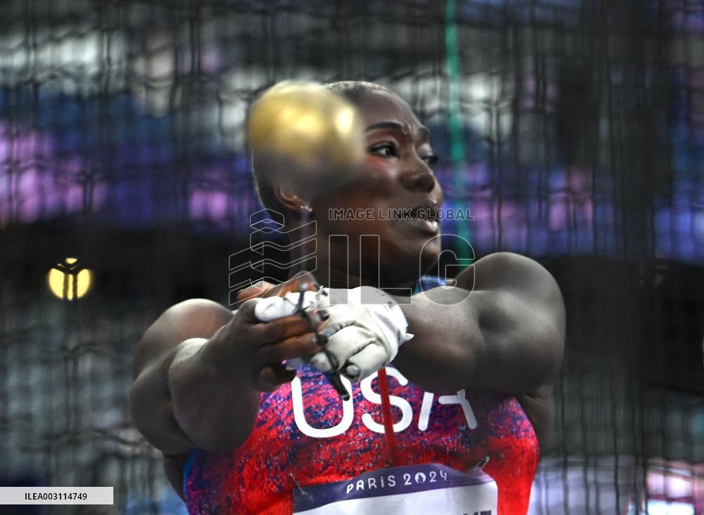 (PARIS2024) FRANCE-PARIS-OLY-ATHLETICS-HAMMER THROW-WOMEN