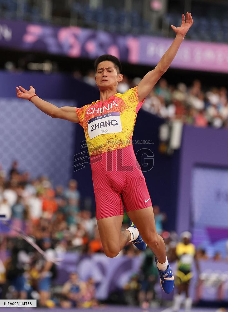 (PARIS2024) FRANCE-PARIS-OLY-ATHLETICS-LONG JUMP-MEN