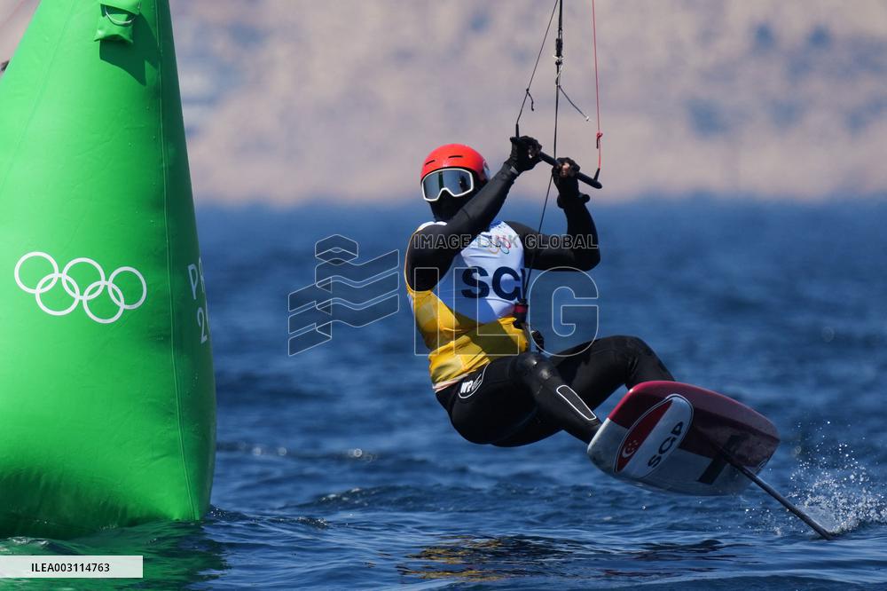 (PARIS 2024)FRANCE-MARSEILLE-OLY-SAILING