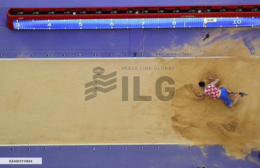 (PARIS2024) FRANCE-PARIS-OLY-ATHLETICS-LONG JUMP-MEN